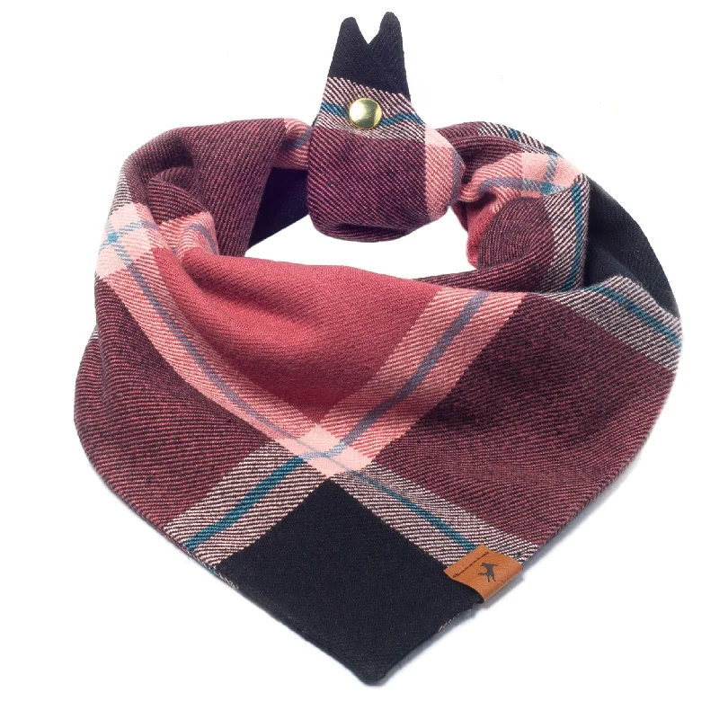 Dog Bandana - Terracotta Plaid