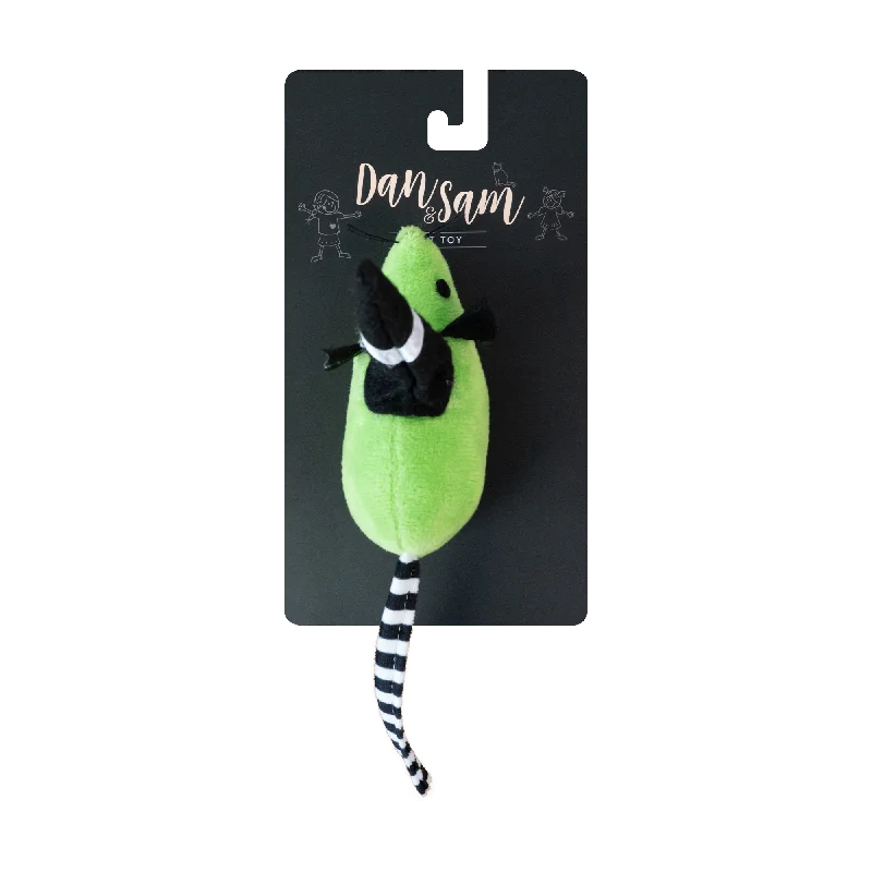 Dan & Sam - Green Witch Mouse (19cm)