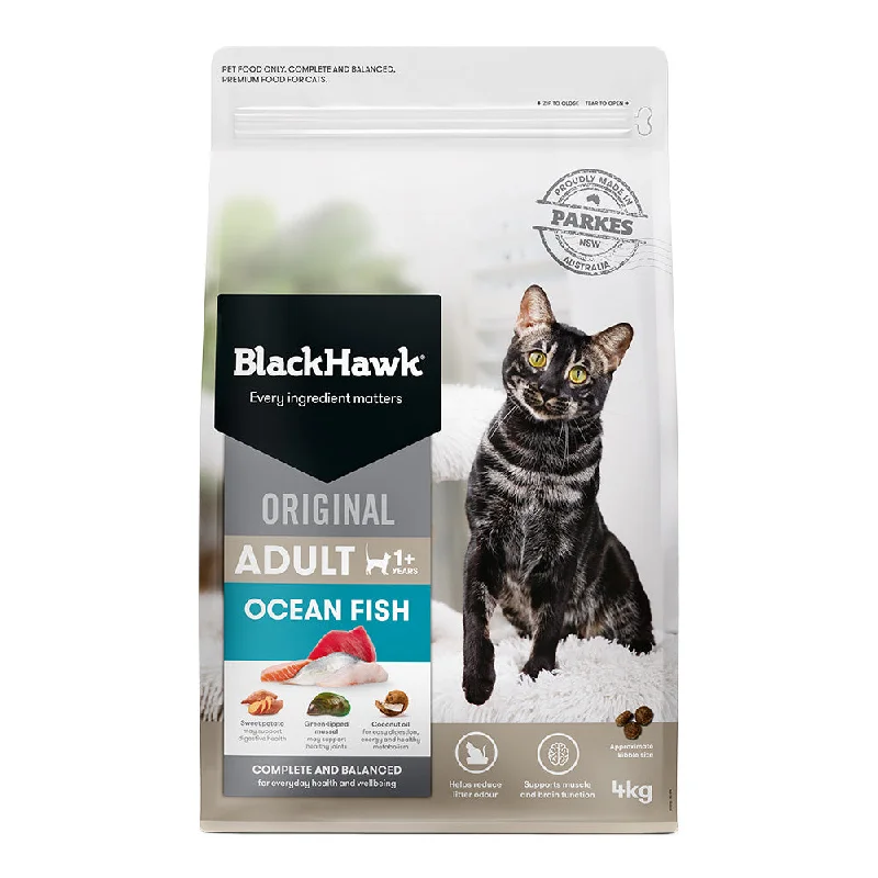 Black Hawk - Original Ocean Fish Cat Dry Food (4kg)