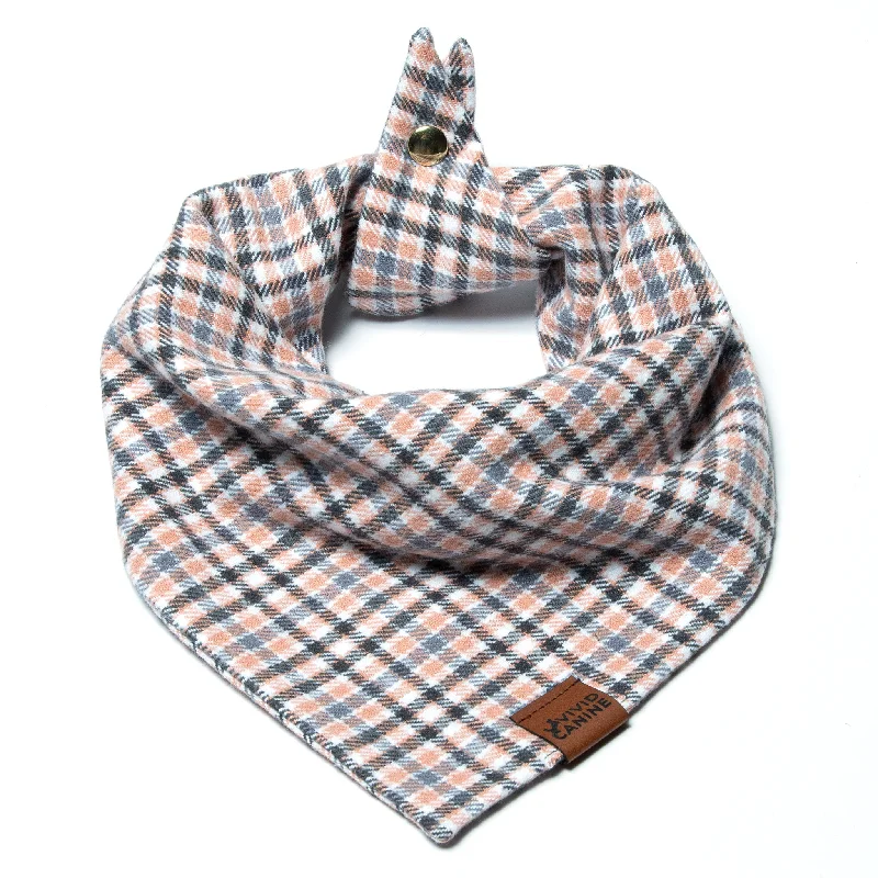 Dog Bandana - Blush Plaid