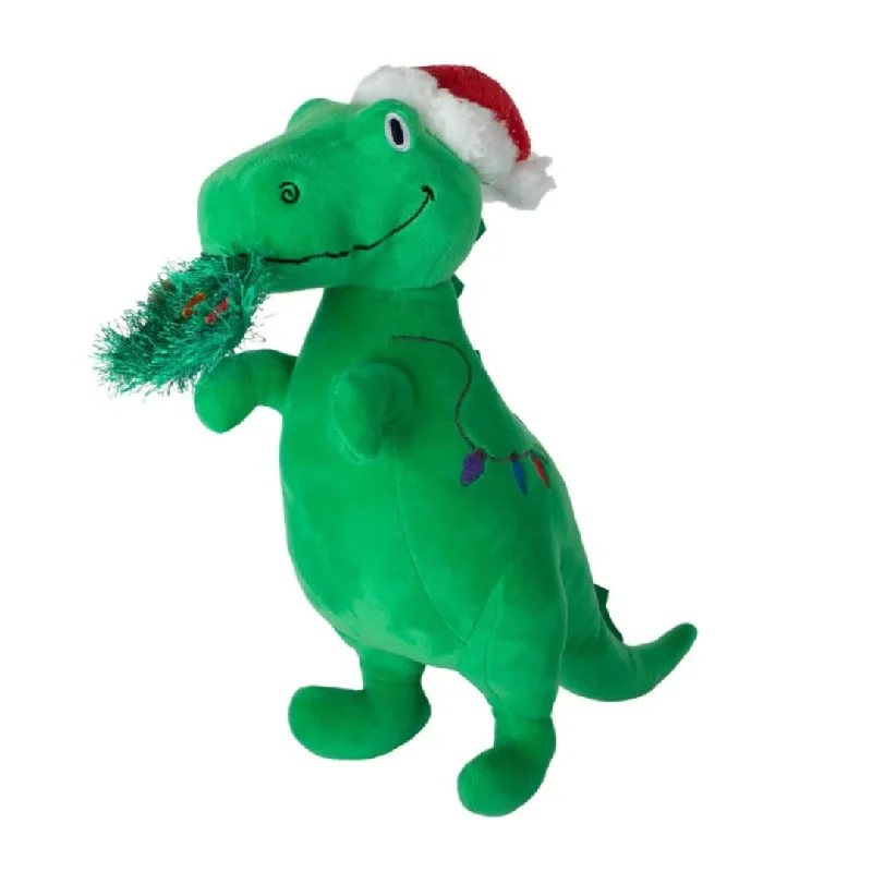 Hungry for the Holidays Rex Christmas Dog Toy