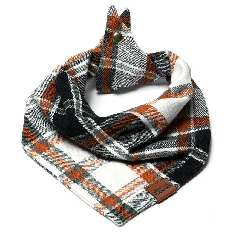 Dog Bandana - Copper Plaid