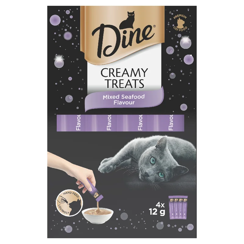 DINE - Creamy Treats Mixed Seafood (12g x 4pk)