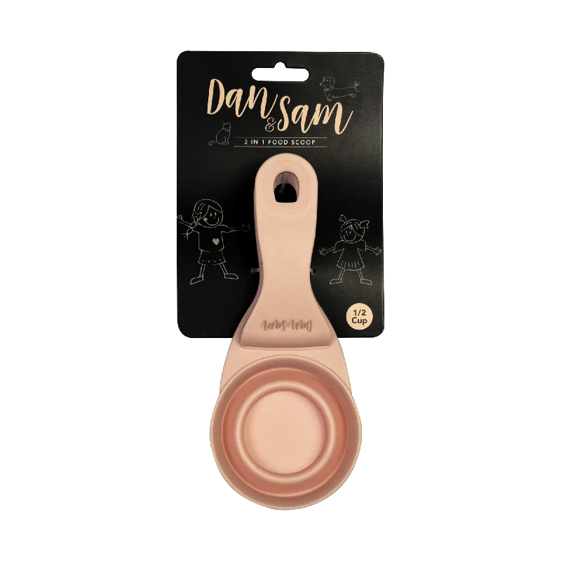 Dan & Sam - 3 in 1 Food Scoop Blush (1/2 Cup)