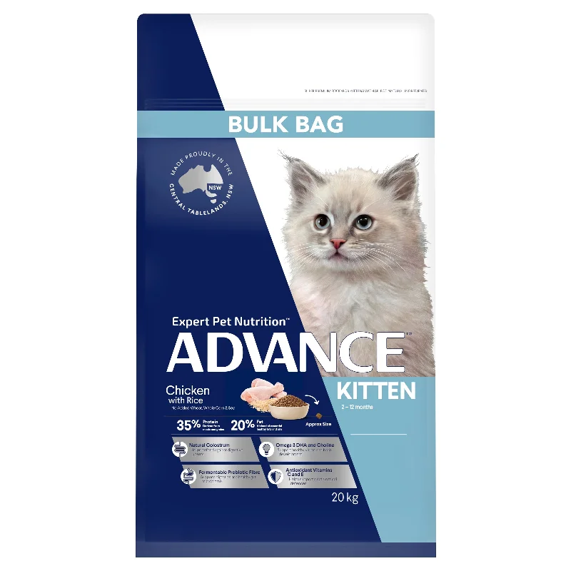 ADVANCE - Kitten Chicken with Rice Dry Cat Food (20kg)