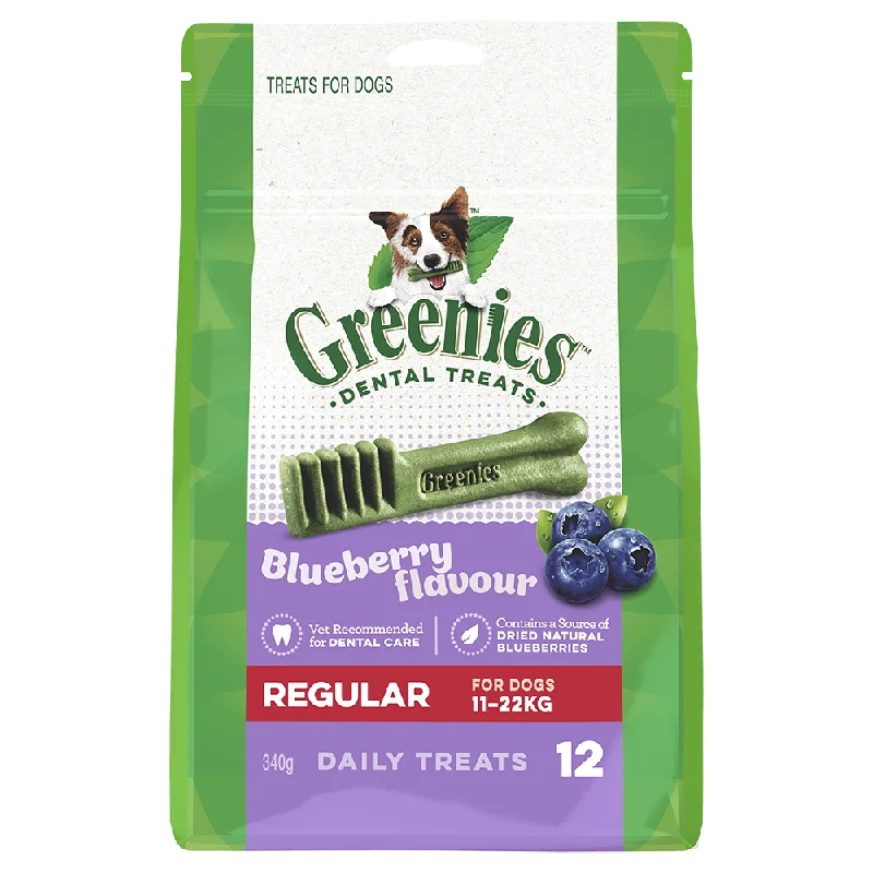 GREENIES - Blueberry Regular Dog Treat (340g)