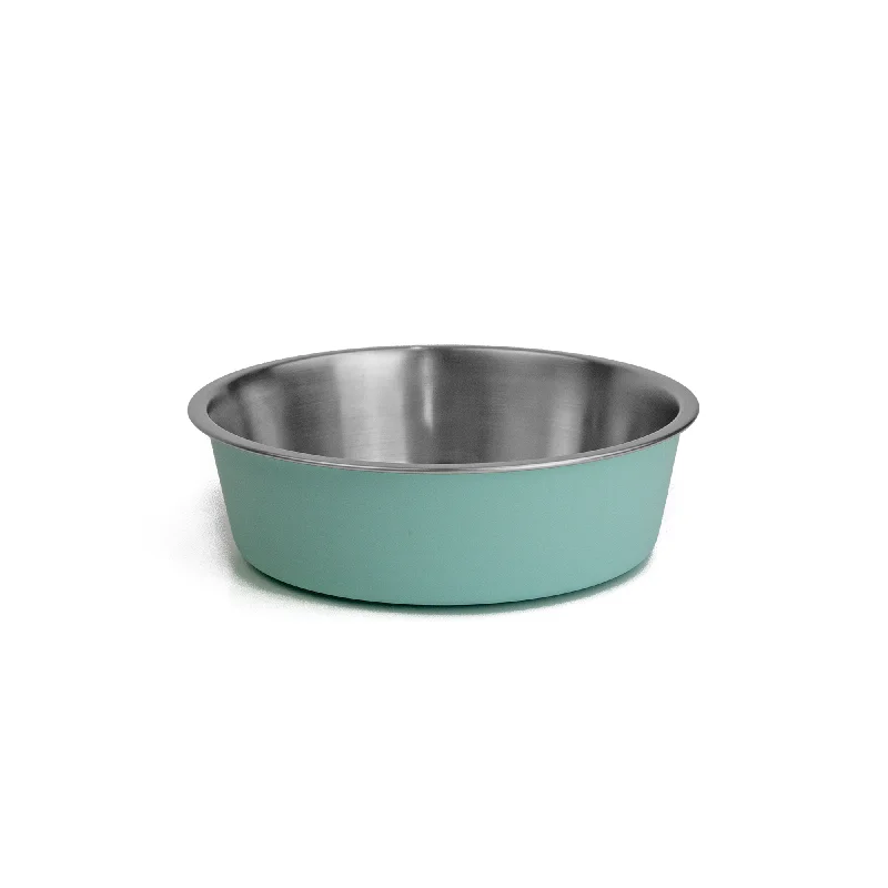 WagTime - Pastel Blue Stainless Steel Cat Bowl (300ml)