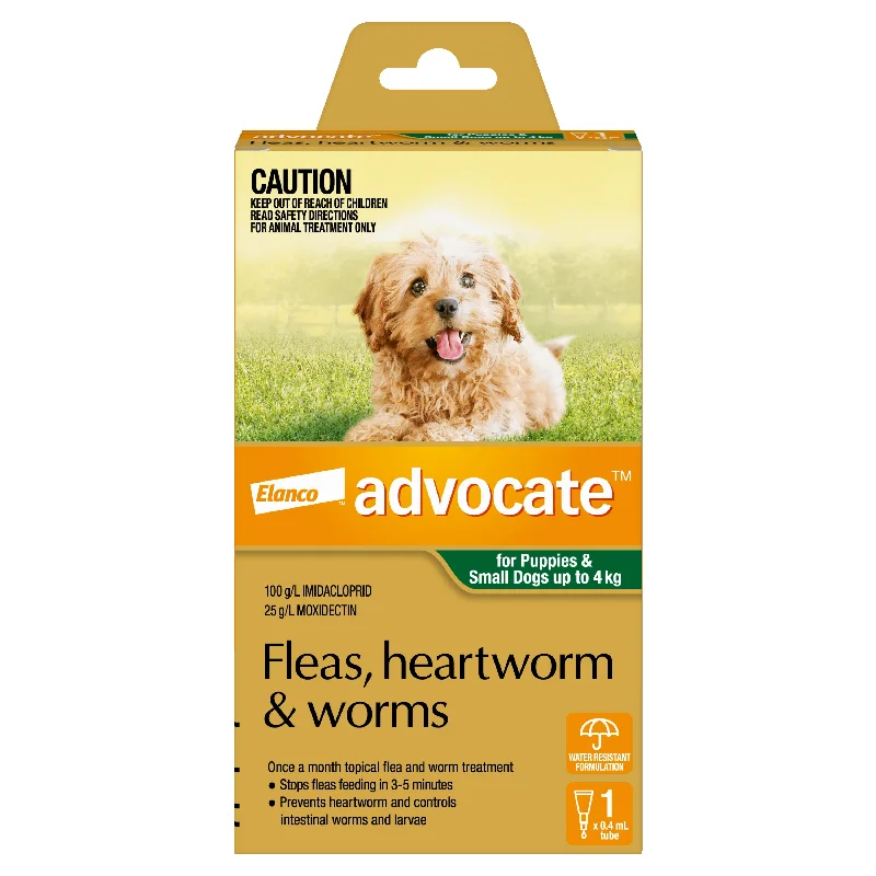 Advocate - Dog up to 4kg (1pk)