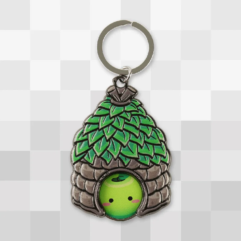 Junimo Hut Token Keychain