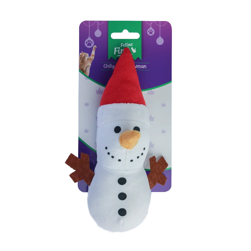 Feline First - Christmas Chilly the Snowman (17cm)