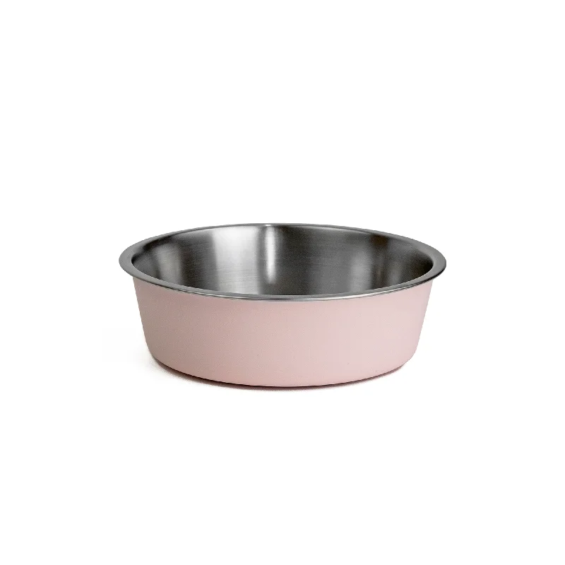 WagTime - Pink Stainless Steel Cat Bowl (300ml)