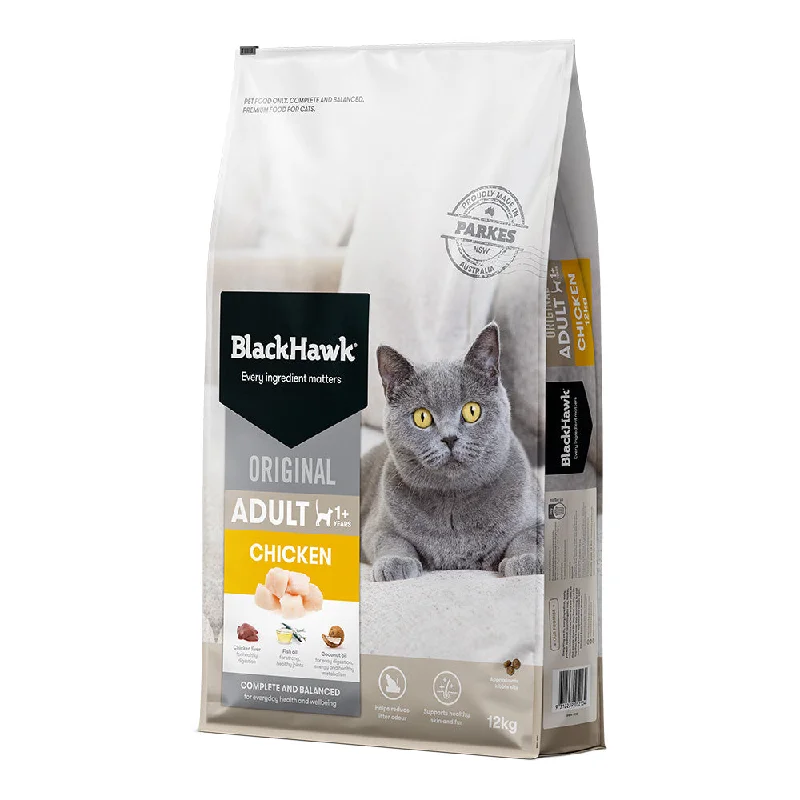 Black Hawk - Original Chicken Cat Dry Food (12kg)