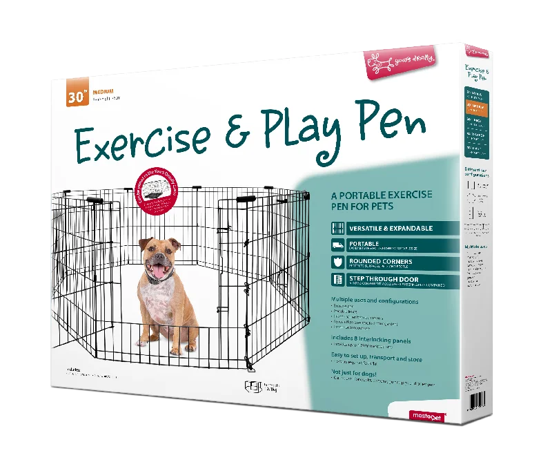 Yours Droolly - Exercise Pen with Door (30in)