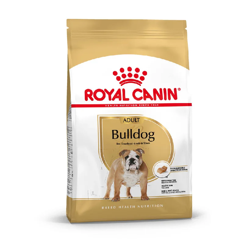 Royal Canin - Bulldog Breed Adult Dog Dry Food (12kg)