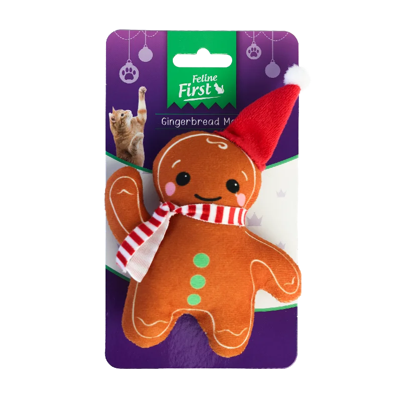 Feline First - Christmas Gingerbread Man (14cm)