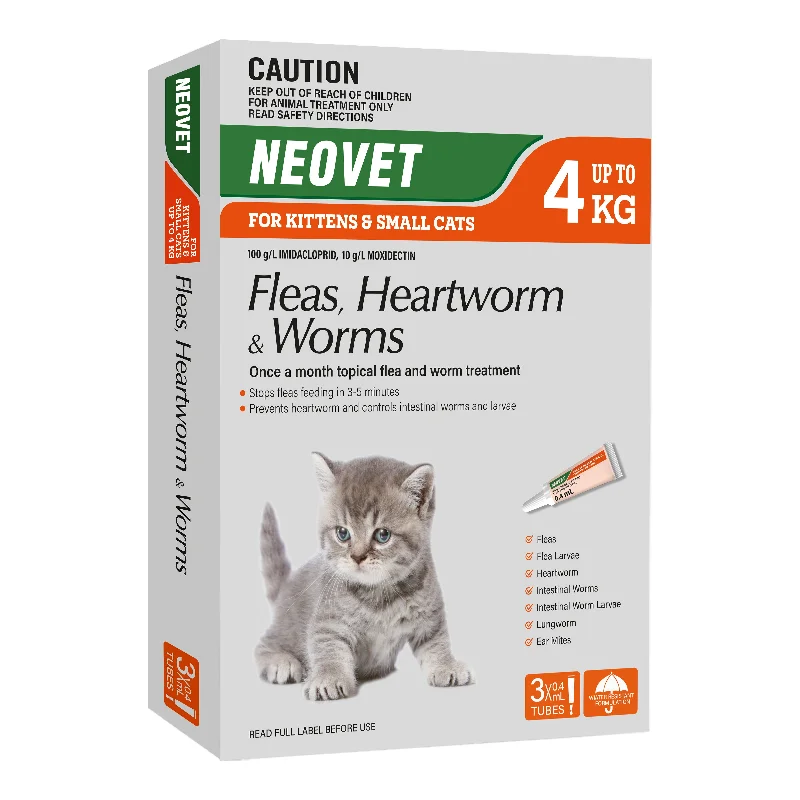 NEOVET - Kittens & Small Cats Up to 4kg (3pk)