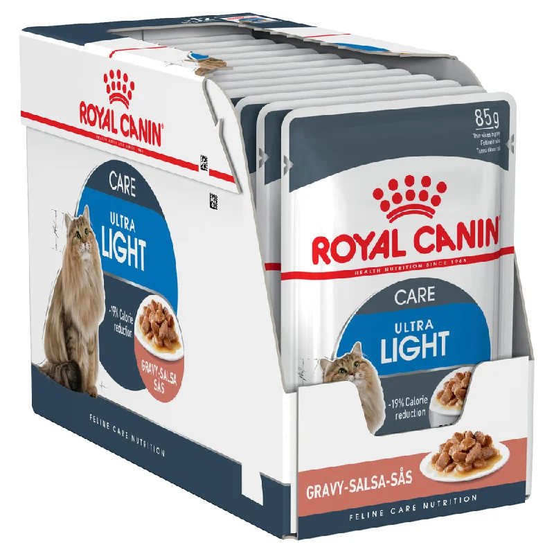 Royal Canin - Light Weight Care Gravy Adult Cat Wet Food (85g x 12pk)