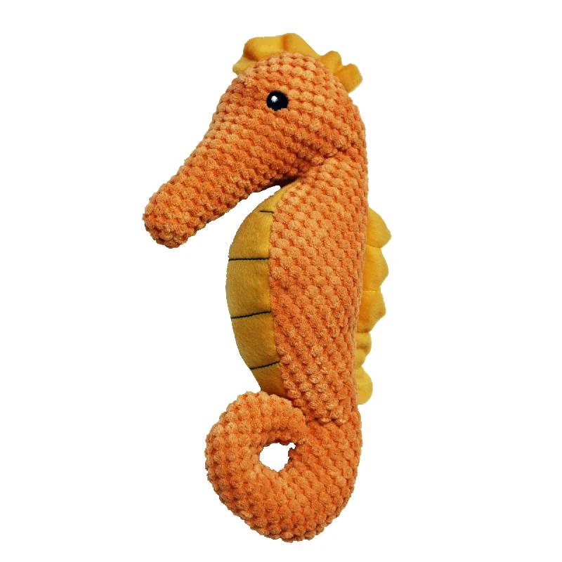 Patchwork - Seahorse Dog Toy (11in)