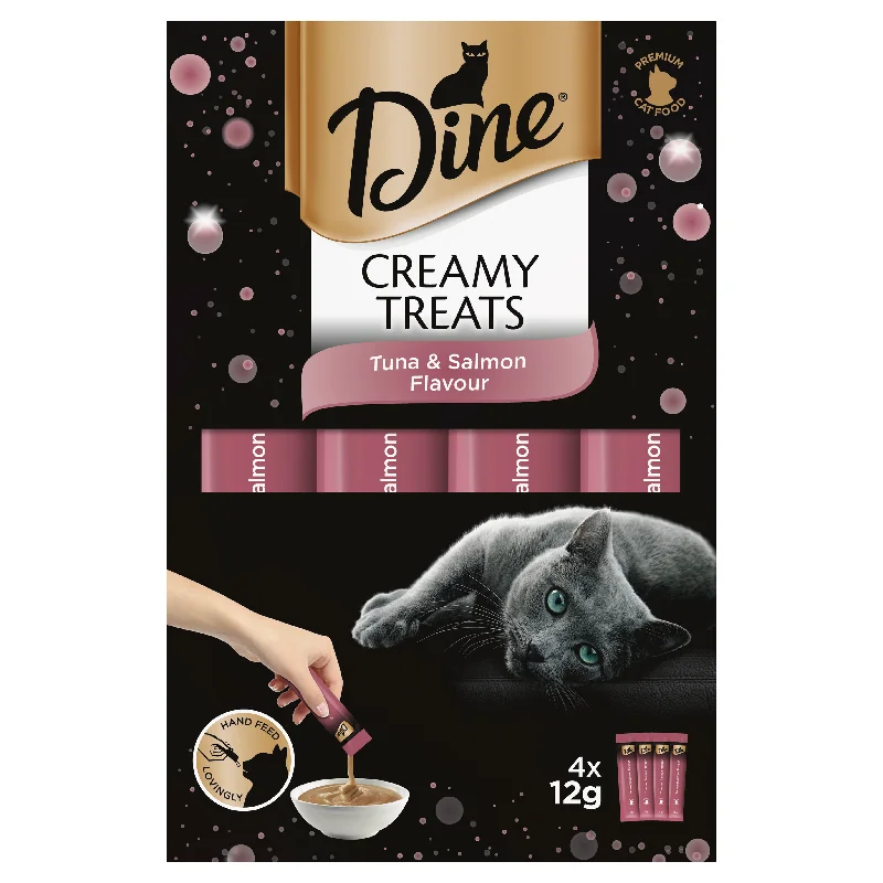 DINE - Creamy Treats Tuna and Salmon (12g x 4pk)