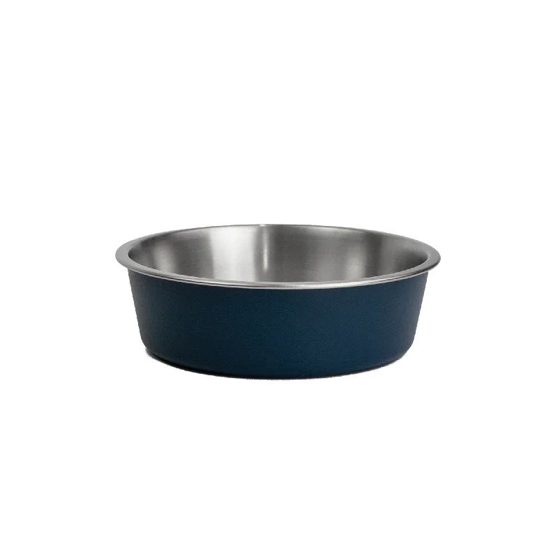 WagTime - Deep Blue Stainless Steel Cat Bowl (300ml)