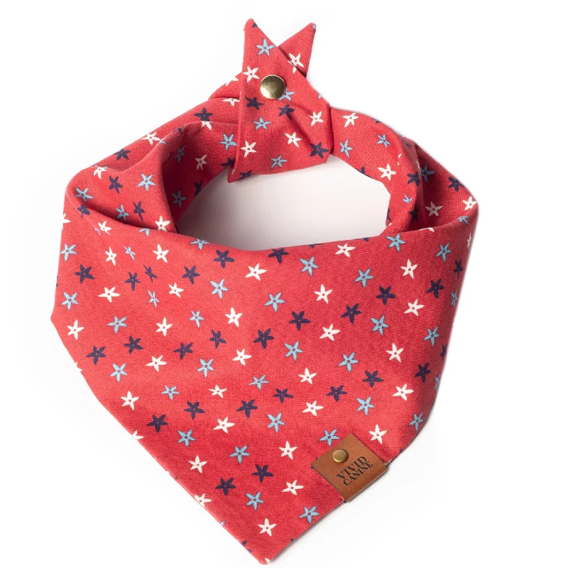 Dog Bandana - Patriotic Mini Stars