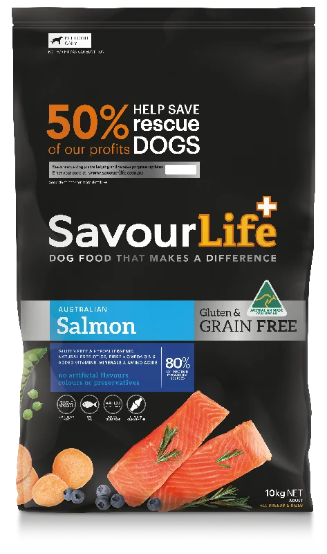 SavourLife - Grain Free Salmon Dog Dry Food (10kg)