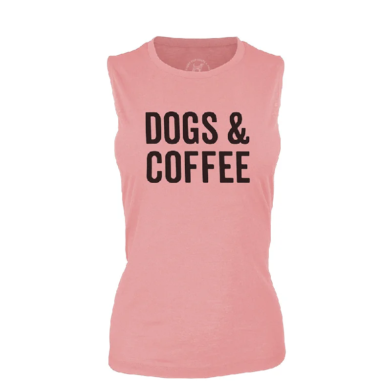 Women's Dog & Coffee Tank top