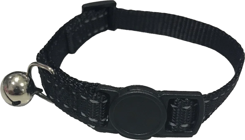 Furwear - Reflective Cat Collar (Black)