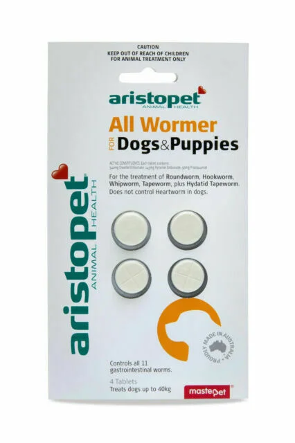 Aristopet - All Wormer For Dogs and Puppies (4pk)