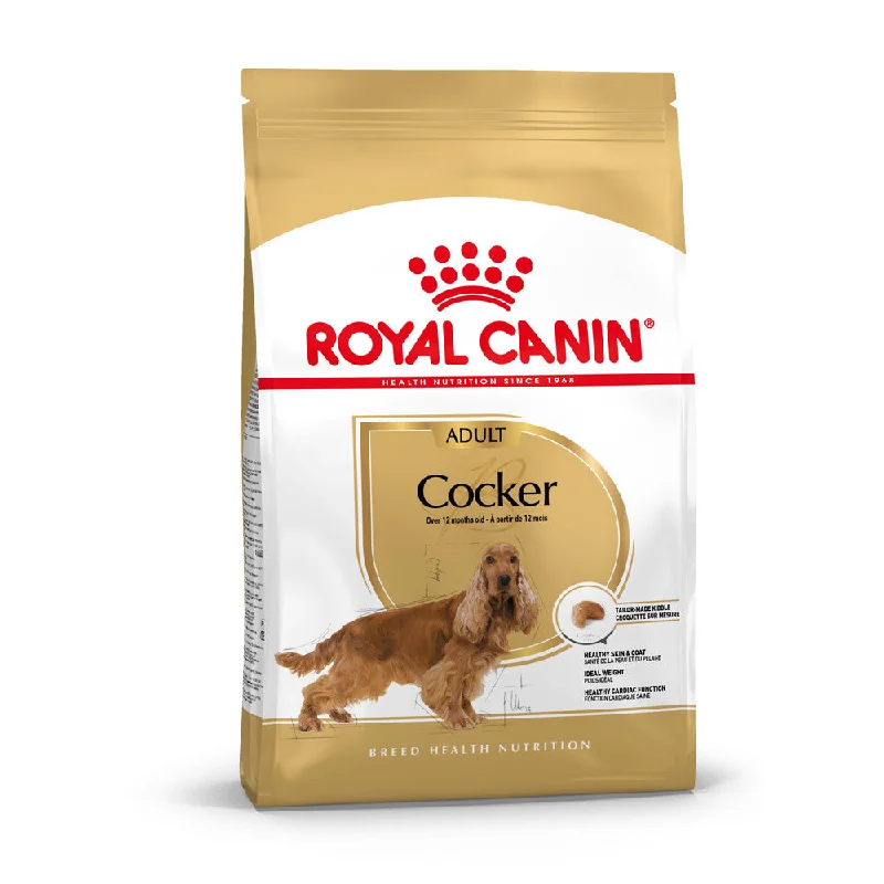 Royal Canin - Cocker Spaniel Breed Adult Dog Dry Food (3kg)