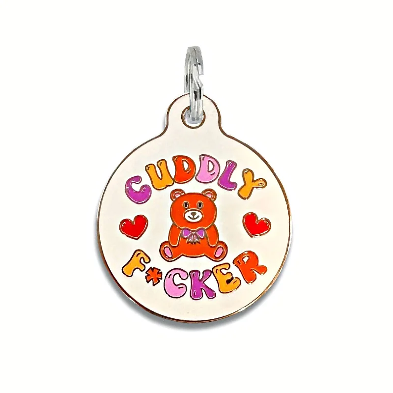 Pet ID Tag - Cuddly F*cker