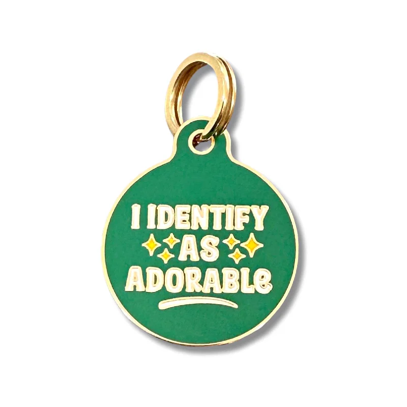 Pet ID Tag - Identify as Adorable