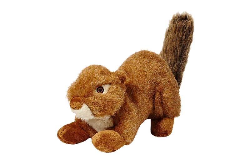 Fluff & Tuff Red Squirrel Squeakerless