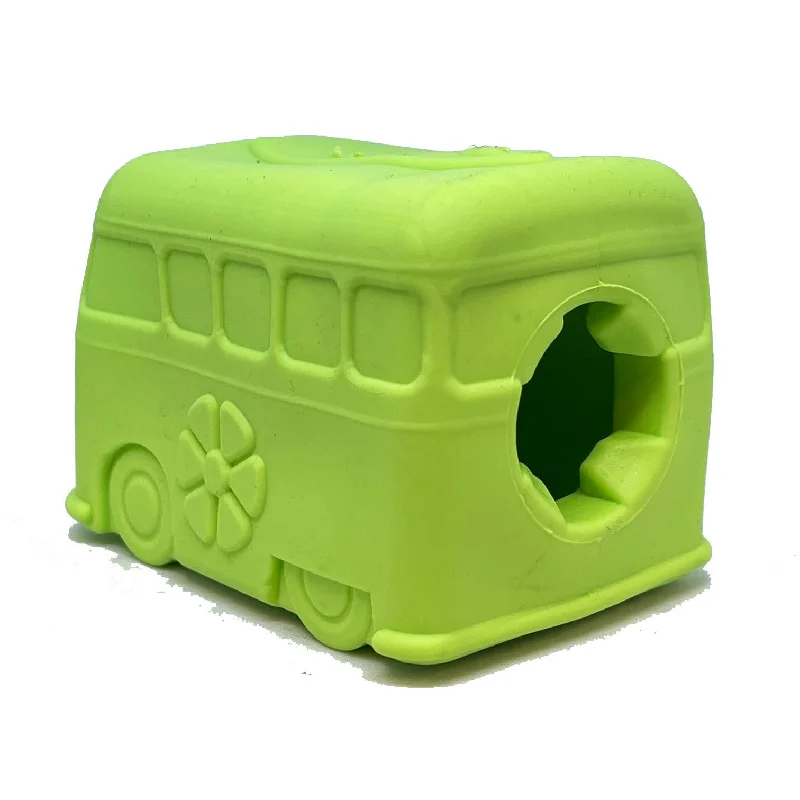 SodaPup Surf's Up! Retro Van Chew Toy & Treat Dispenser - L | Green