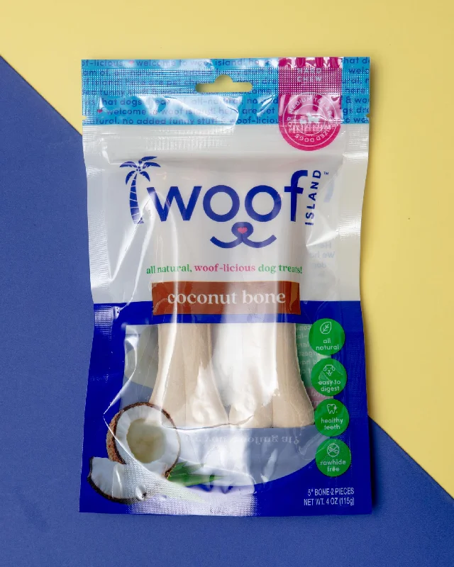 All Natural Coconut Dog Bone Treat (2-Pack)