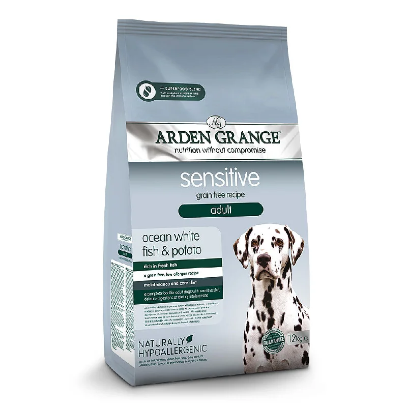 Arden Grange - Adult Sensitive White Fish & Potato (12kg)