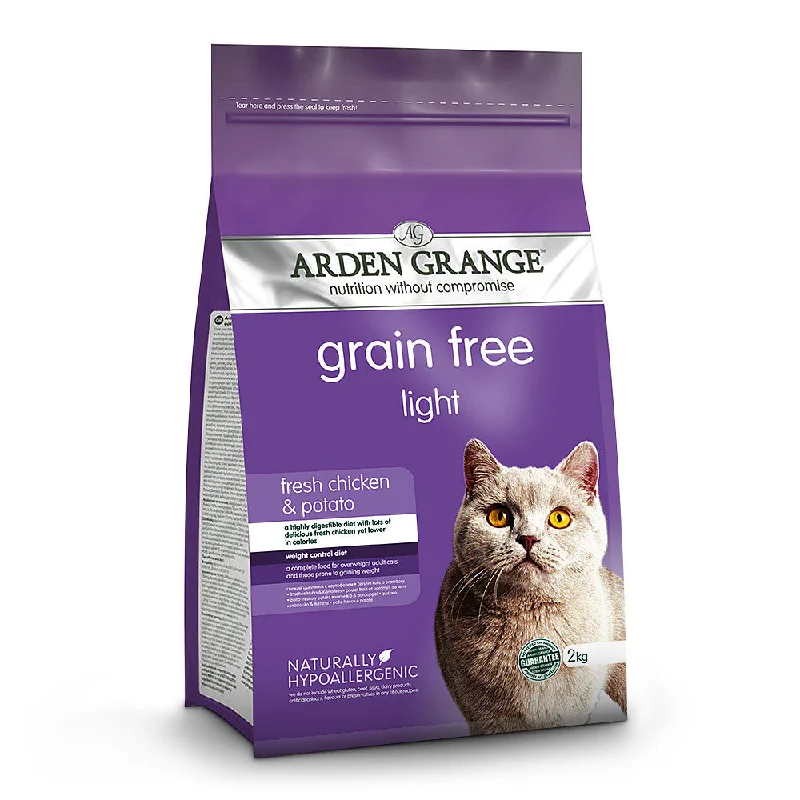 Arden Grange - Grain Free Adult Cat Light Fresh Chicken & Potato (400g)