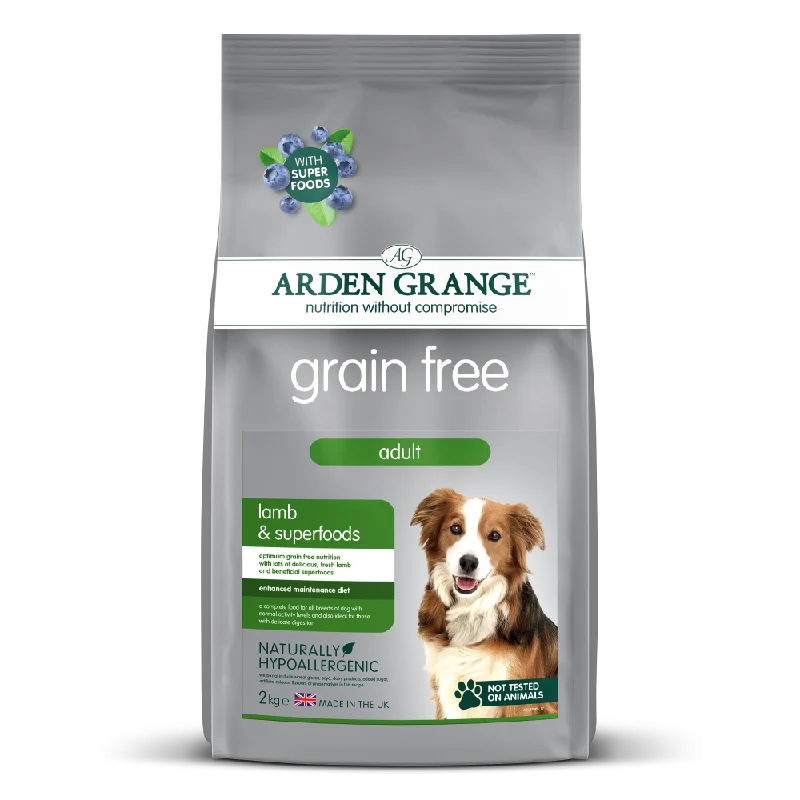 Arden Grange Grain Free Adult Lamb Dog Dry Food - 12KG