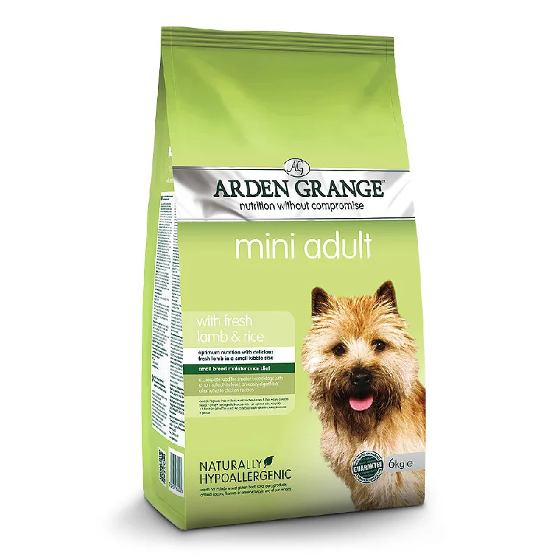 Arden Grange - Mini Adult with Fresh Lamb & Rice (6kg)