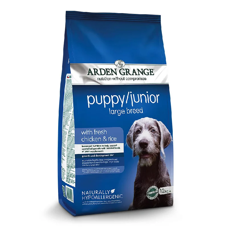 Arden Grange - Puppy/Junior Large Breed Chicken & Rice (12kg)