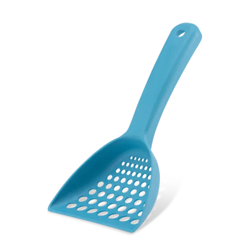 BECO PETS Bamboo Litter Scoop, Blue