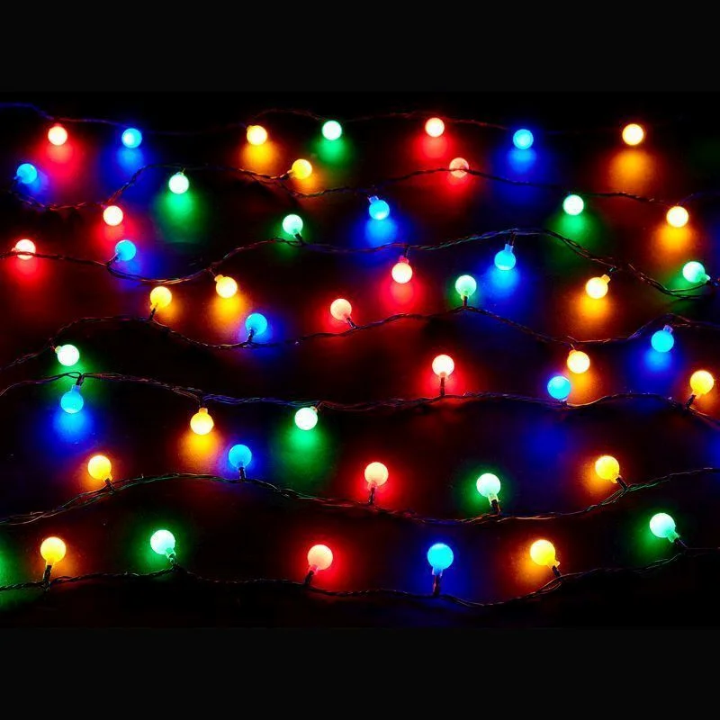 Berry Fairy Christmas Lights Multicolour Outdoor 100 LED - 9.9m by Astralis