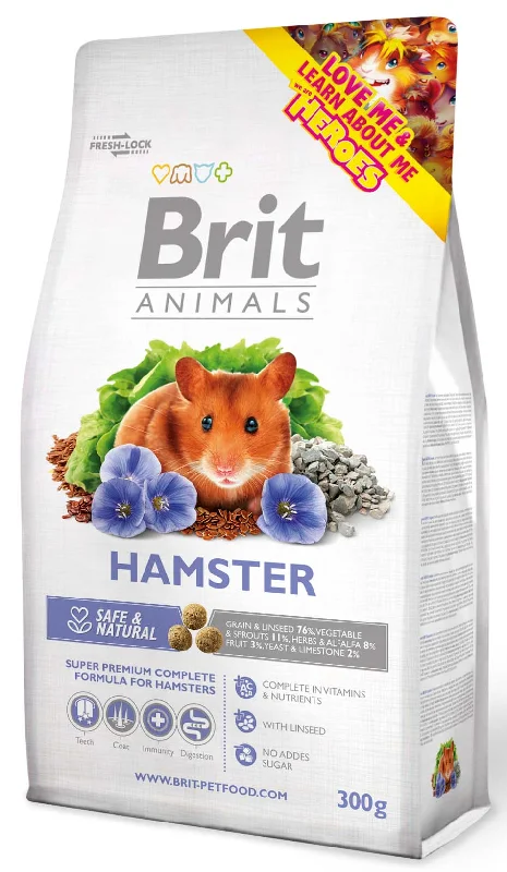 BRIT ANIMALS Hamster, potpuna hrana za hrčke 300g