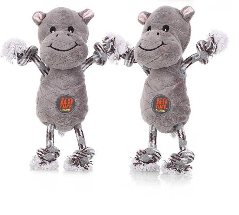 Charming Pet 8" Super Soft Knot Hippo