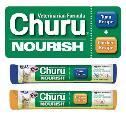 CHURU VET Nourish krema, mix okusa: tunjevina ili piletina, 14g