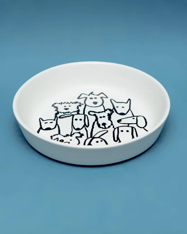 Dog Print Pet Bowl