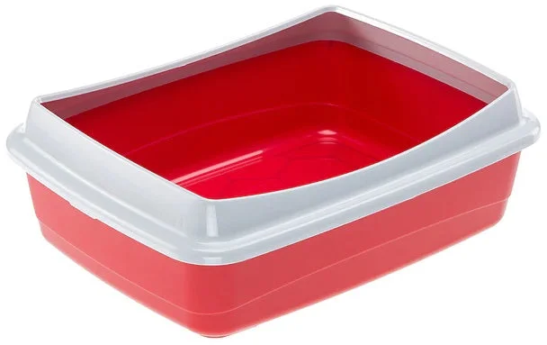 FERPLAST Litieră pt pisici TRAY NIP Plus 10 deschisă, cu margini, 47x36x15,5 cm