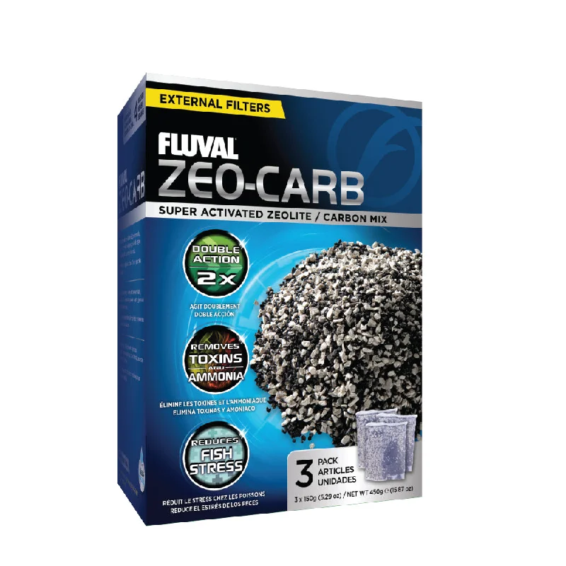 Fluval Zeo Carb 3 x 150g