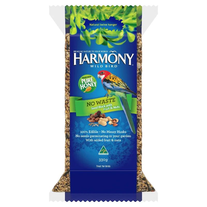 Harmony No Waste Seed Block 330g