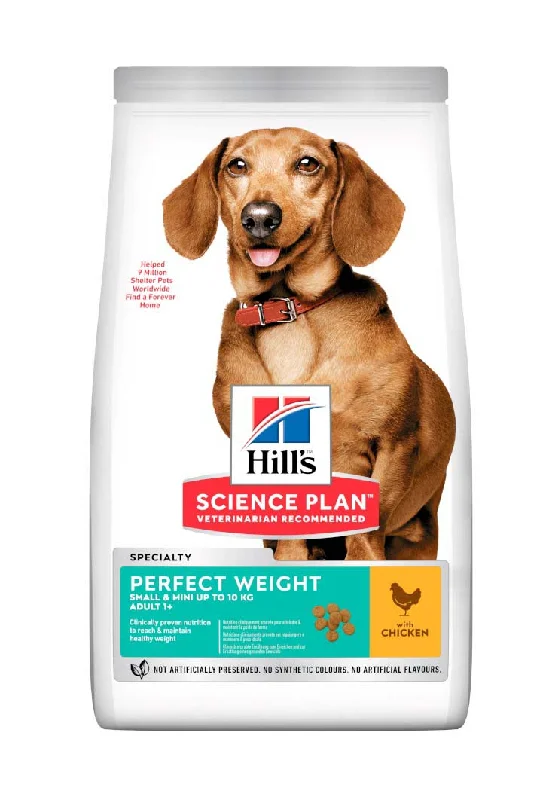 HILL's Canine Perfect Weight Mini s piletinom, 1,5kg